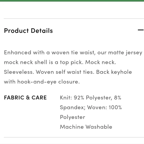 NWT Ann Taylor Floral Tie Waist Top Sz Medium - Picture 6 of 6